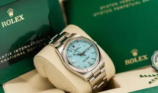 Rolex Oyster Perpetual 126000-0006 Stainless steel Blue