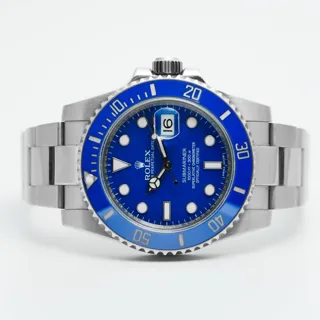 Rolex Submariner 116619LB White gold Blue