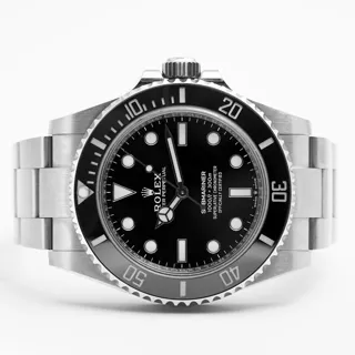 Rolex Submariner 124060 Stainless steel Black