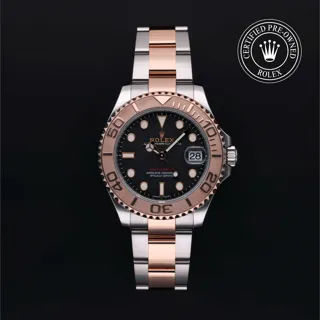 Rolex Yacht-Master 37 268621 Oystersteel$Everose Gold Black