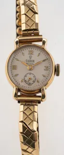 Tudor Royal 18mm 9ct Gold Cream