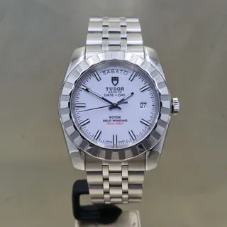 Tudor Classic 23010 41mm Stainless steel White