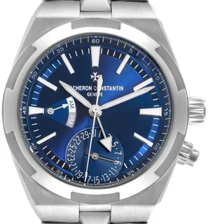 Vacheron Constantin Overseas Dual Time 7900V/110A-B334 Stainless steel Blue