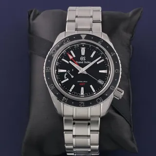 Grand Seiko Spring Drive SBGE201 Stainless steel Black