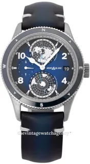 Montblanc 1858 125565 Titanium Blue