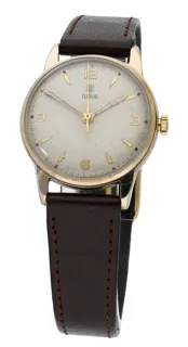 Tudor 12856 9ct Gold Silver