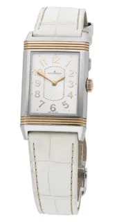 Jaeger-LeCoultre Reverso 268.D.47 Stainless steel and gold Silver