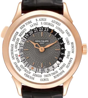 Patek Philippe World Time 5230R Rose gold Gray