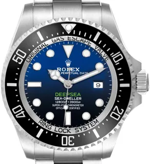 Rolex Sea-Dweller 126660 Stainless steel Blue