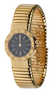 Bulgari Tubogas BB 23 2TG 23mm Yellow gold Black