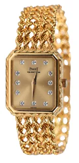 Piaget 23mm 18k yellow gold Golden