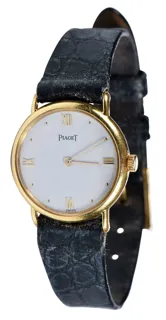 Piaget 24mm 18k yellow gold White