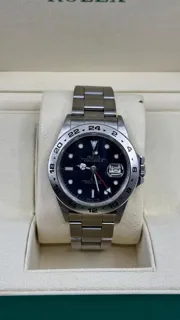 Rolex Explorer II 16550 40mm Stainless steel Black