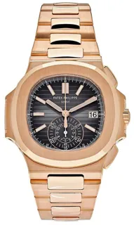 Patek Philippe Nautilus 5980/1R-001 Rose gold Black