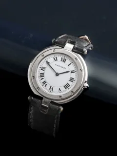 Cartier Santos 8192 32mm Stainless steel White