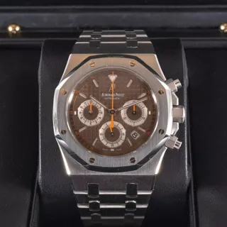 Audemars Piguet Royal Oak 26300ST.OO.1110ST.08 Stainless steel Brown