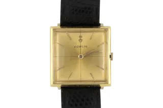 Corum 5521 28mm 18k yellow gold Golden