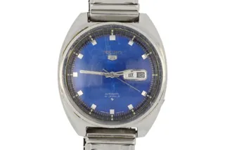 Seiko Seiko 5 6309-6240 39mm Stainless steel Blue