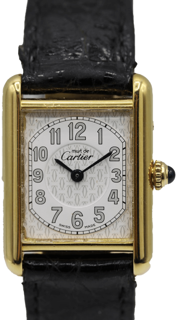 Cartier Must de Cartier Tank 2415 Vermeil White