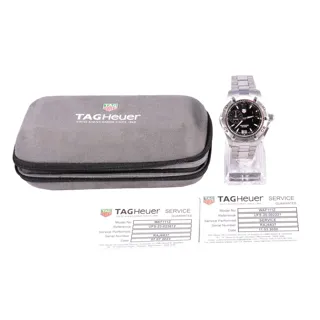 TAG Heuer Aquaracer WAF111Z Stainless steel Black