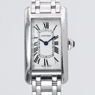 Cartier Tank Américaine W26019L1 White gold Silver