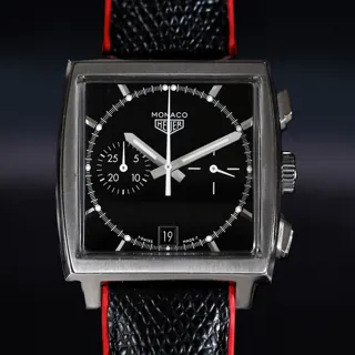 TAG Heuer Monaco CS2110.FC8119 Stainless steel Black