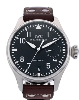 IWC Big Pilot IW500401 Stainless steel Black