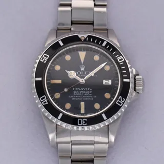 Rolex Sea-Dweller 1665 Stainless steel Black