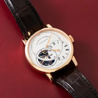 A. Lange Richard Lange Tourbillon 760.032F Rose gold Champagne