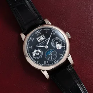 A. Lange Langematik Perpetual Calendar 310.026 White gold Black