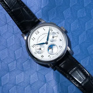 A. Lange Lange 1815 Annual Calendar 238.026 White gold Silver