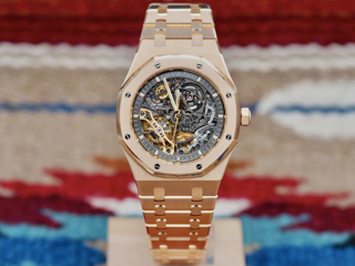 Audemars Piguet Royal Oak 15407OR.OO.1220OR.01 Rose gold Gray