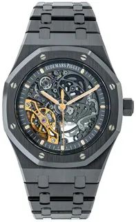 Audemars Piguet Royal Oak 15416CE.OO.1225CE.01 Black ceramic Skeletonized