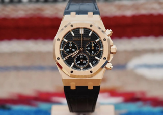 Audemars Piguet Royal Oak Chronograph "50th Anniversary" 26240OR.OO.D002CR.01 41mm Rose gold Black