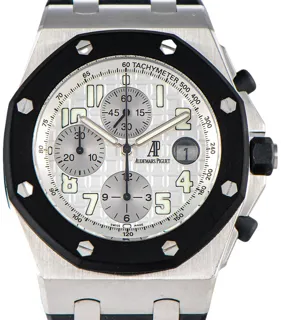 Audemars Piguet Royal Oak Offshore 25940SK.OO.D002CA.02 Stainless steel and Rubber Silver