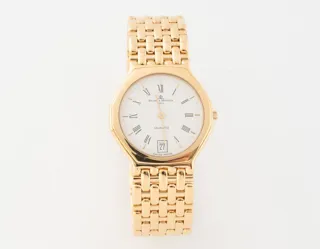 Baume & Mercier 18k yellow gold White