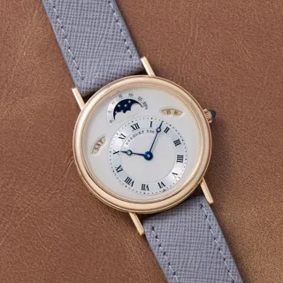 Breguet Classique 3330BA/1E/986 Yellow gold Silver