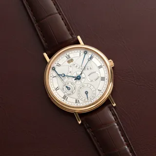 Breguet Classique 3477 36mm Yellow gold Silver