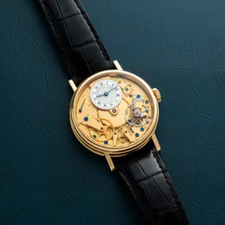 Breguet Tradition 7037BA/11/9V6 Yellow gold Silver