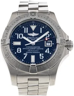 Breitling Avenger A17330 Stainless steel Blue