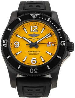 Breitling Superocean M17368 Stainless steel Golden and Yellow