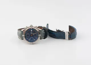 Breitling 40mm Stainless steel Blue