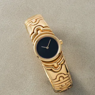 Bulgari Parentesi BJ01 Yellow gold Black