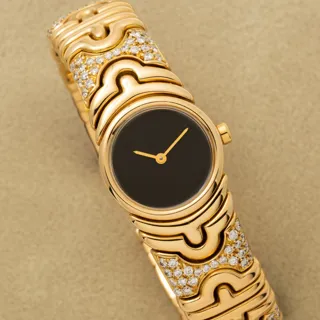 Bulgari Parentesi BJ01 Yellow gold Black