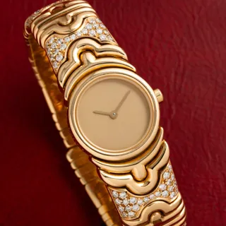 Bulgari Parentesi BJ01 Yellow gold Champagne