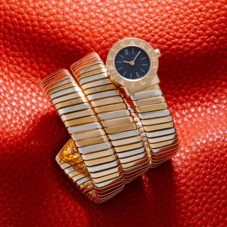 Bulgari Serpenti Tubogas BB191T Yellow gold Black