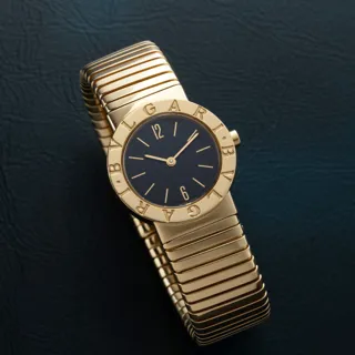 Bulgari Tubogas BB262T Yellow gold Black