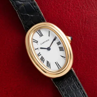 Cartier Baignoire 2174 Yellow gold White