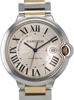 Cartier Ballon Bleu W69009Z3/3001 Yellow gold and Stainless steel Silver