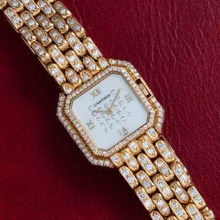 Cartier Ceinture Yellow gold mother-of-pearl$exotic